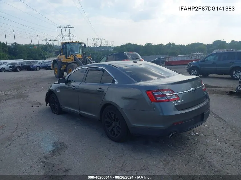 1FAHP2F87DG141383 2013 Ford Taurus Limited