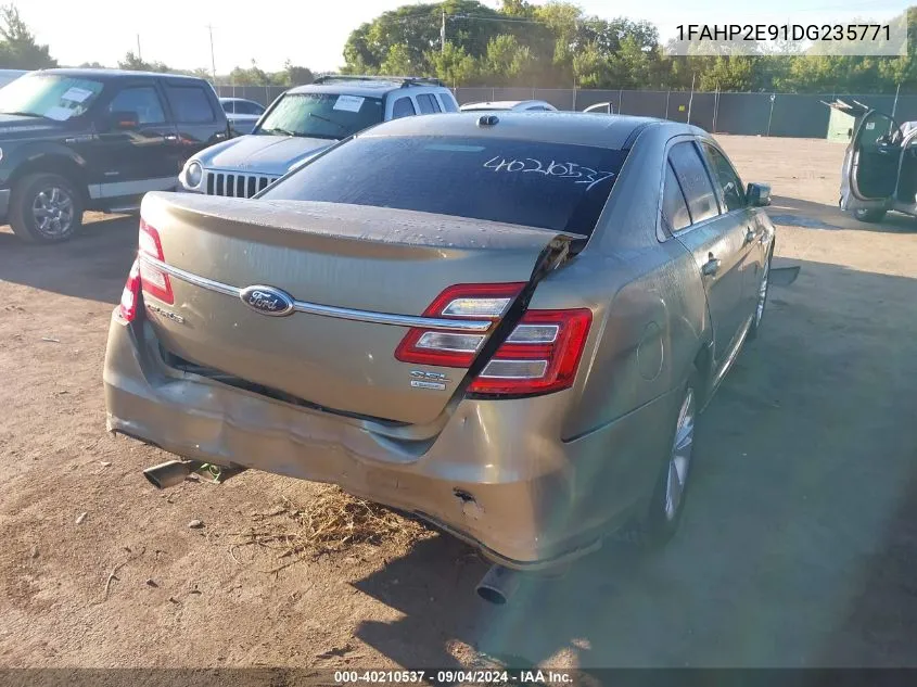 1FAHP2E91DG235771 2013 Ford Taurus Sel