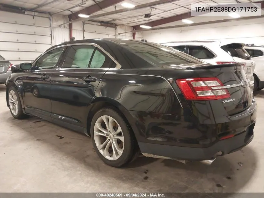 2013 Ford Taurus Sel VIN: 1FAHP2E88DG171753 Lot: 40240569