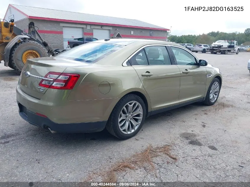 2013 Ford Taurus Limited VIN: 1FAHP2J82DG163525 Lot: 40244584