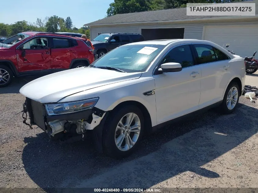 2013 Ford Taurus Sel VIN: 1FAHP2H88DG174275 Lot: 40248480