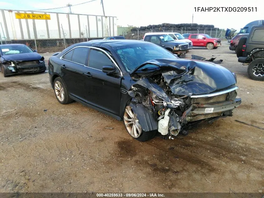 1FAHP2KTXDG209511 2013 Ford Taurus Sho