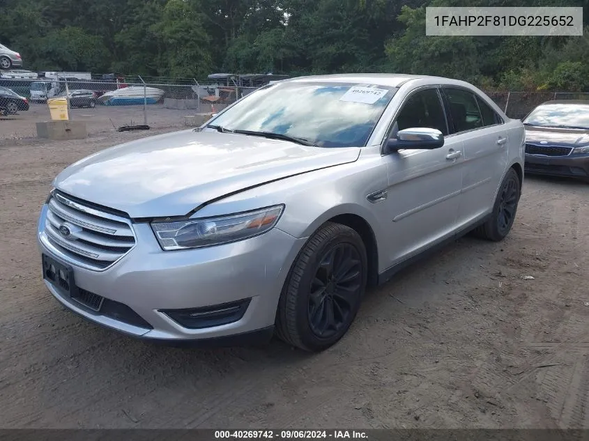 1FAHP2F81DG225652 2013 Ford Taurus Limited