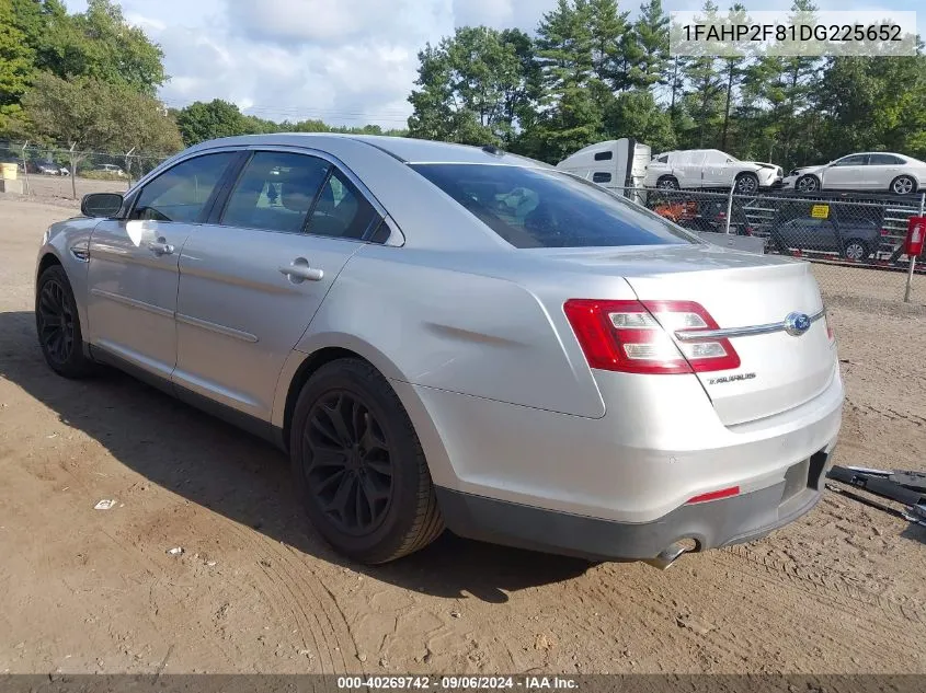 1FAHP2F81DG225652 2013 Ford Taurus Limited