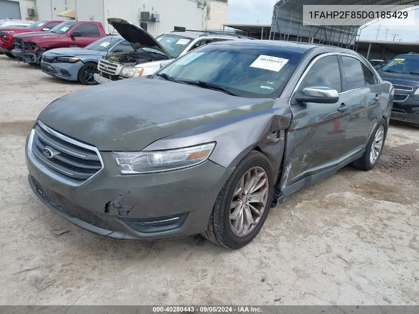 2013 Ford Taurus Limited VIN: 1FAHP2F85DG185429 Lot: 40280443