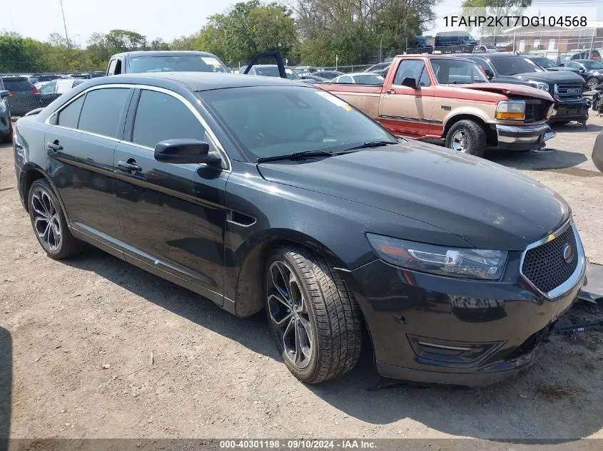 1FAHP2KT7DG104568 2013 Ford Taurus Sho