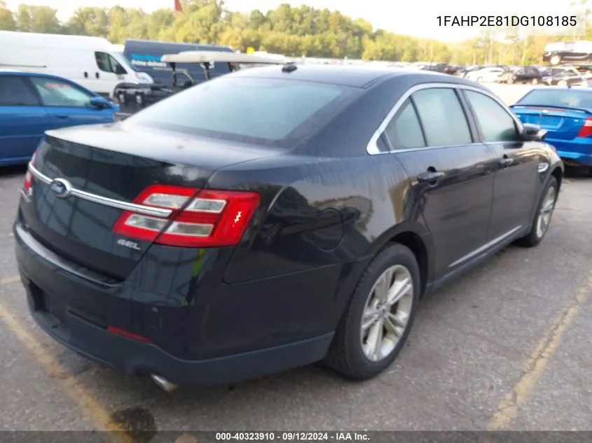 1FAHP2E81DG108185 2013 Ford Taurus Sel