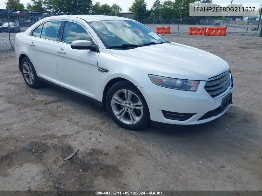 1FAHP2E88DG211507 2013 Ford Taurus Sel