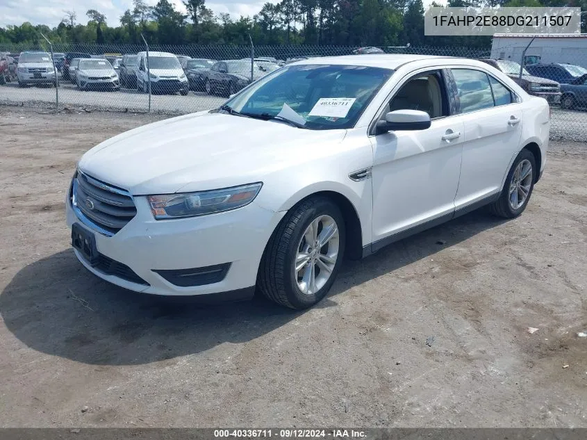 2013 Ford Taurus Sel VIN: 1FAHP2E88DG211507 Lot: 40336711