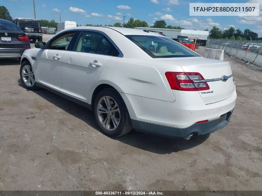 1FAHP2E88DG211507 2013 Ford Taurus Sel