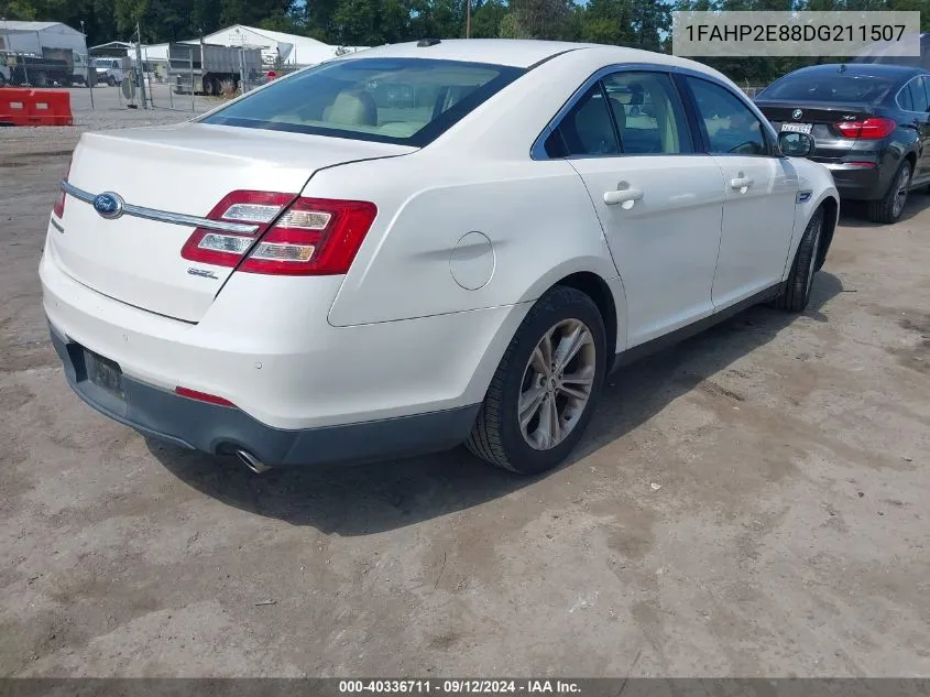 1FAHP2E88DG211507 2013 Ford Taurus Sel