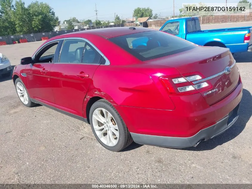 2013 Ford Taurus Sel VIN: 1FAHP2E87DG159142 Lot: 40346500