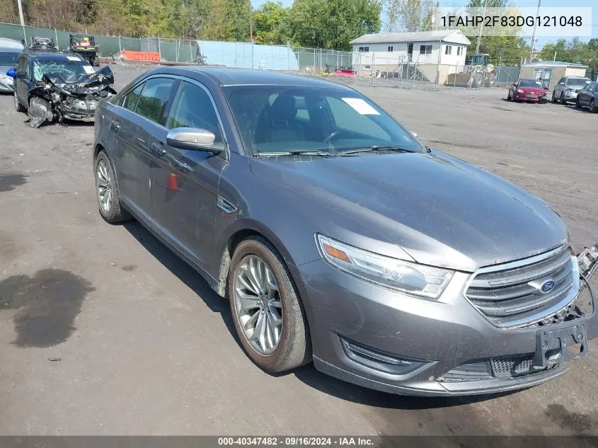 2013 Ford Taurus Limited VIN: 1FAHP2F83DG121048 Lot: 40347482