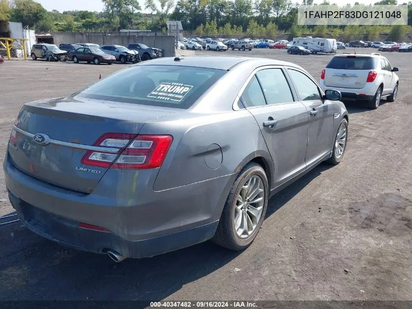 1FAHP2F83DG121048 2013 Ford Taurus Limited