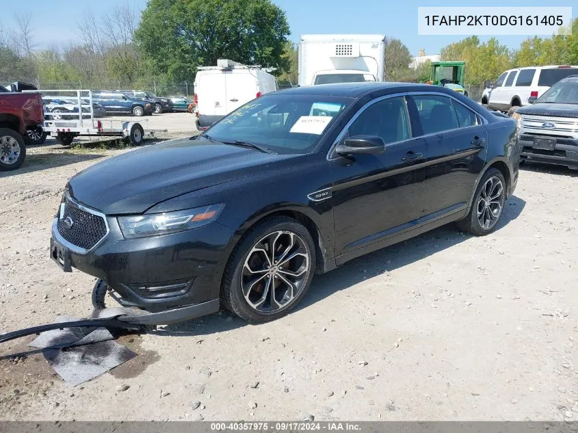 1FAHP2KT0DG161405 2013 Ford Taurus Sho