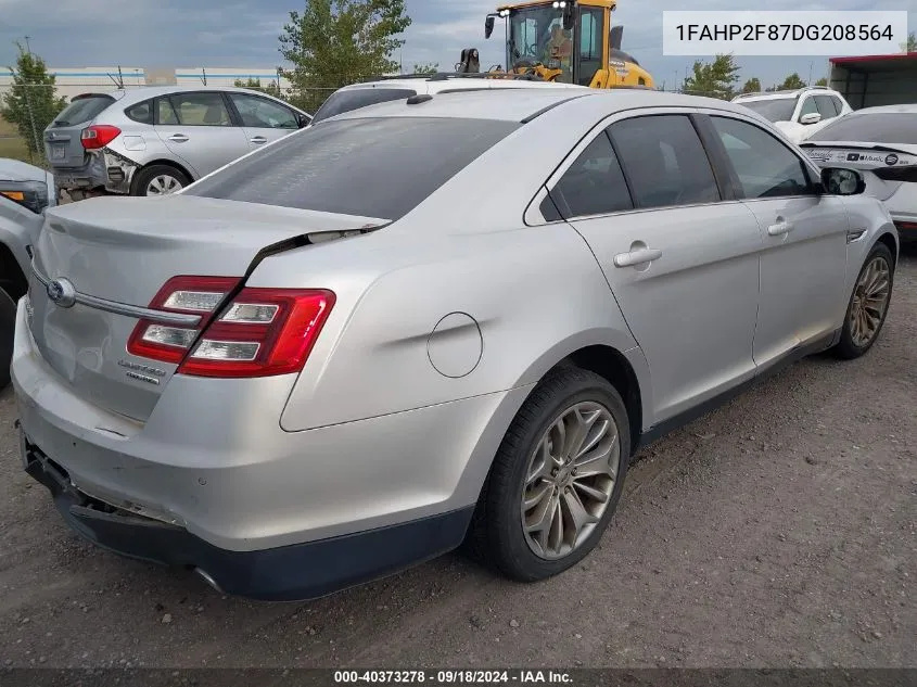 1FAHP2F87DG208564 2013 Ford Taurus Limited