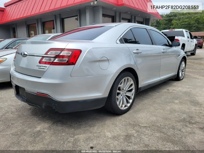 1FAHP2F82DG208553 2013 Ford Taurus Limited