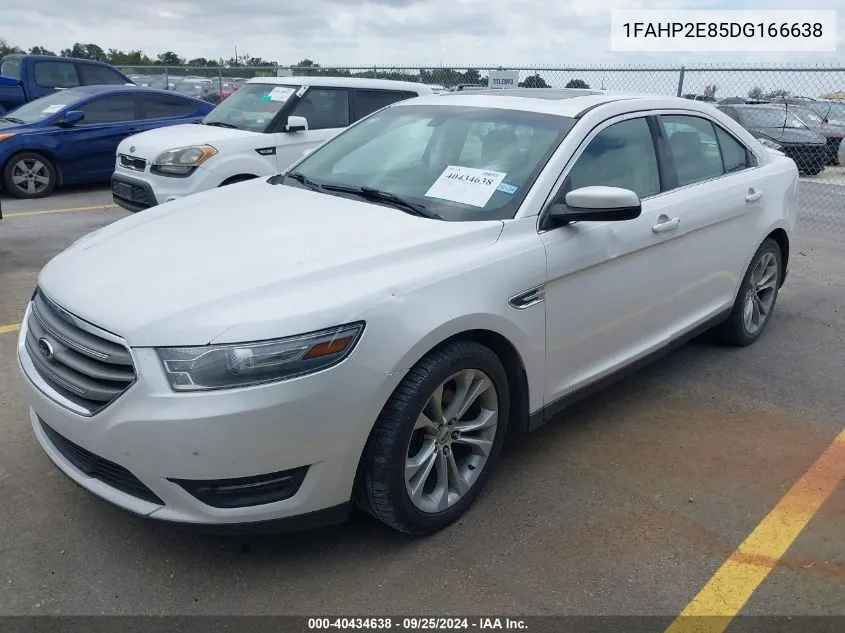 2013 Ford Taurus Sel VIN: 1FAHP2E85DG166638 Lot: 40434638