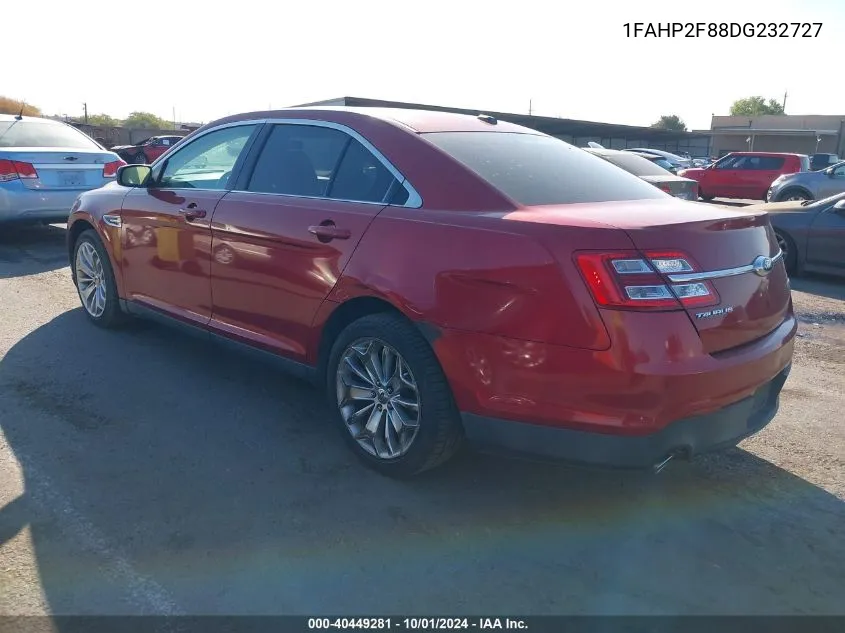 1FAHP2F88DG232727 2013 Ford Taurus Limited