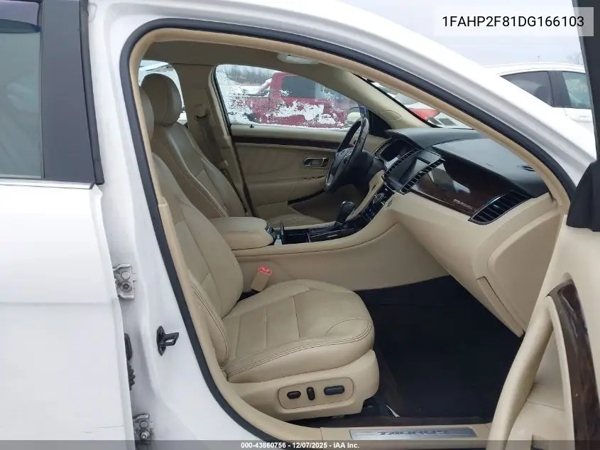 1FAHP2F81DG166103 2013 Ford Taurus Limited