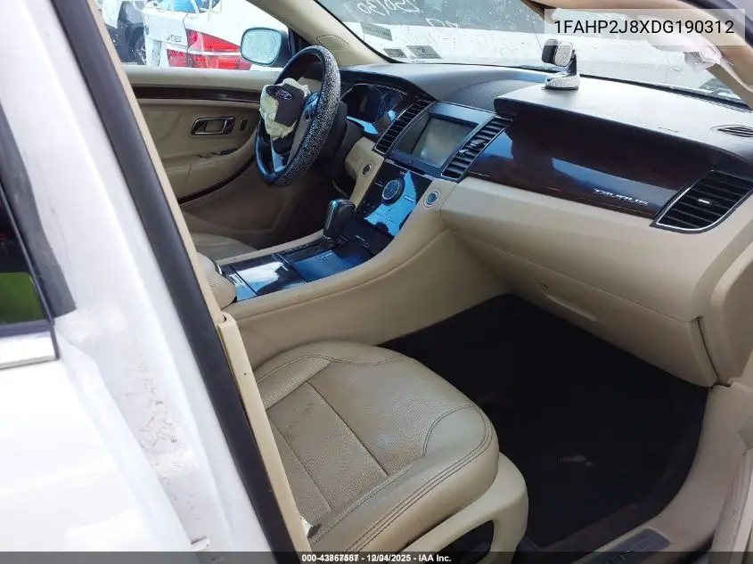 1FAHP2J8XDG190312 2013 Ford Taurus Limited