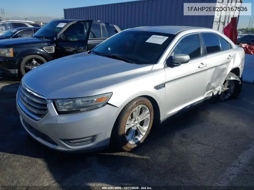 1FAHP2E82DG167536 2013 Ford Taurus Sel