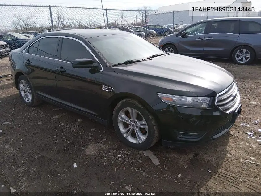 1FAHP2H89DG148445 2013 Ford Taurus Sel