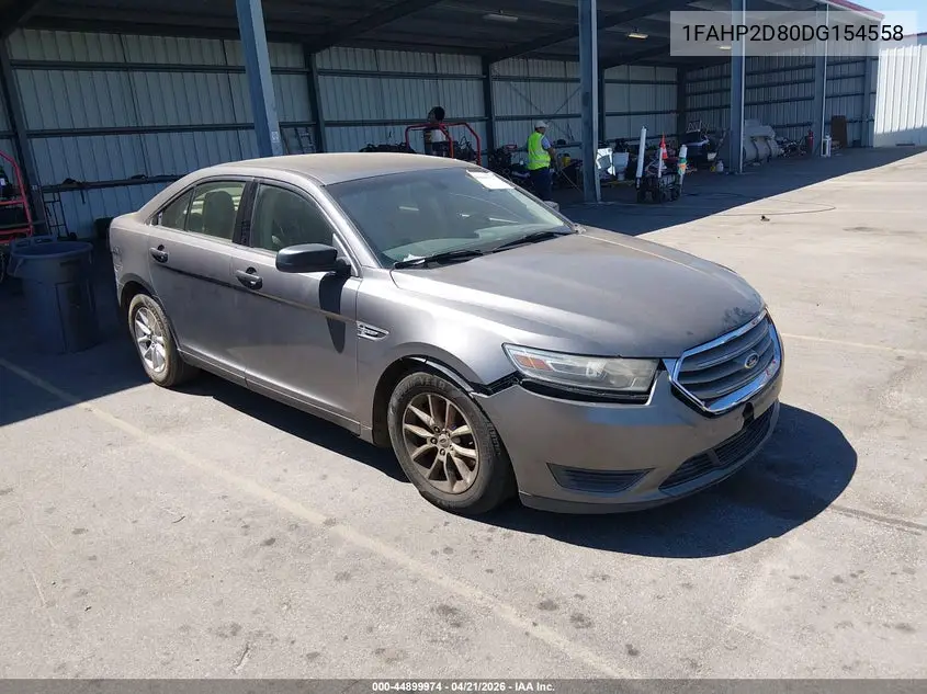 1FAHP2D80DG154558 2013 Ford Taurus Se