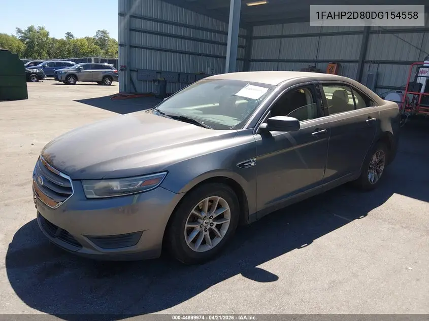 1FAHP2D80DG154558 2013 Ford Taurus Se