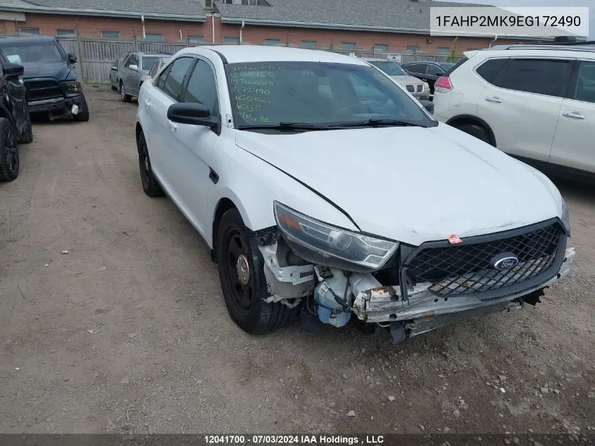 1FAHP2MK9EG172490 2014 Ford Taurus