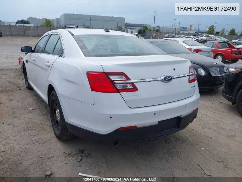 1FAHP2MK9EG172490 2014 Ford Taurus