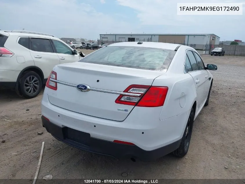 1FAHP2MK9EG172490 2014 Ford Taurus