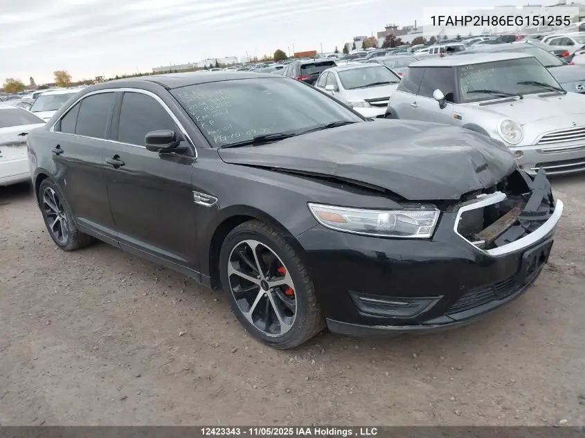 1FAHP2H86EG151255 2014 Ford Taurus Sel