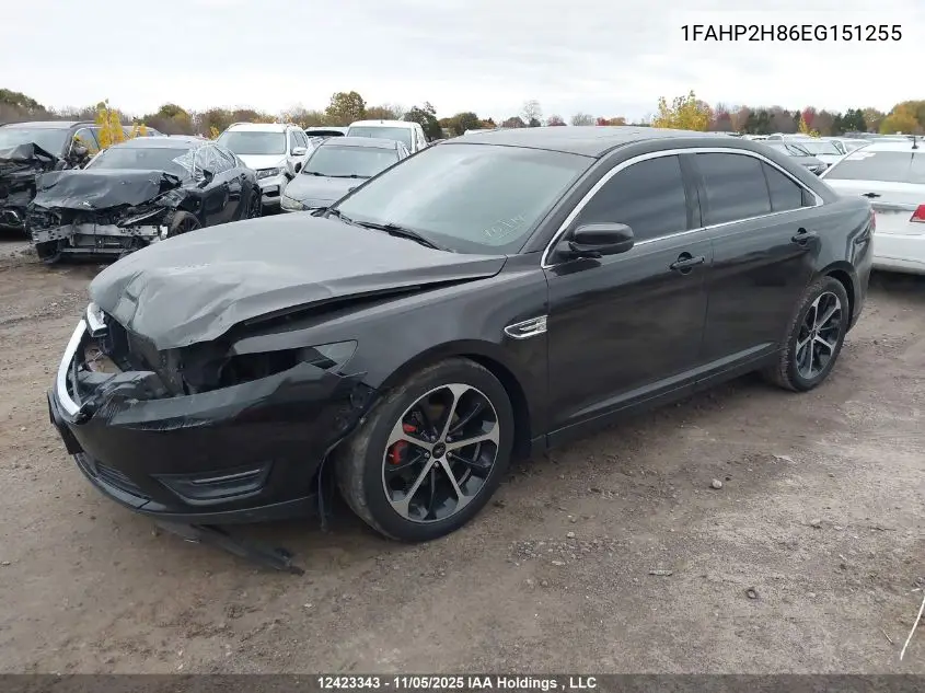 1FAHP2H86EG151255 2014 Ford Taurus Sel