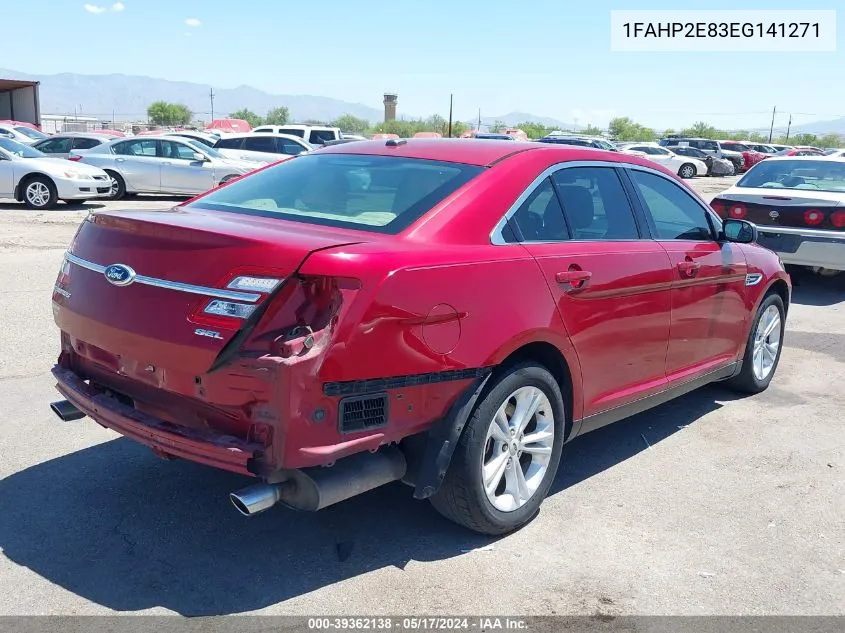 1FAHP2E83EG141271 2014 Ford Taurus Sel