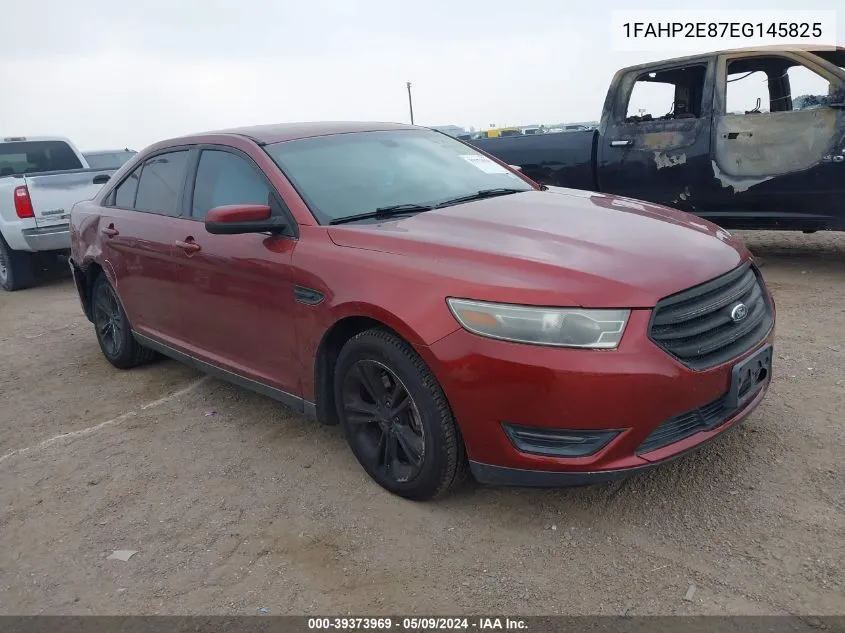 2014 Ford Taurus Sel VIN: 1FAHP2E87EG145825 Lot: 39373969