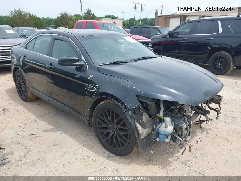 2014 Ford Taurus Sho VIN: 1FAHP2KTXEG152244 Lot: 39399532