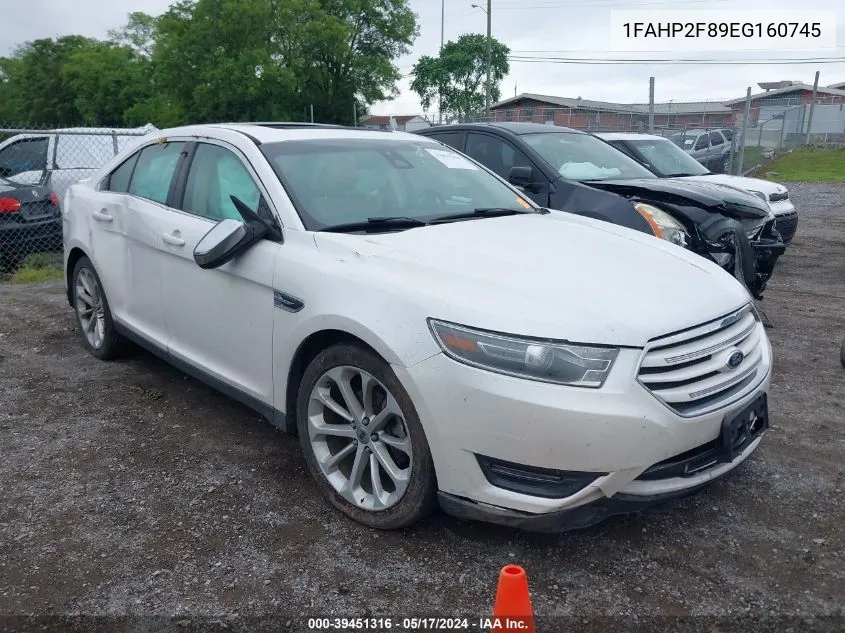 1FAHP2F89EG160745 2014 Ford Taurus Limited