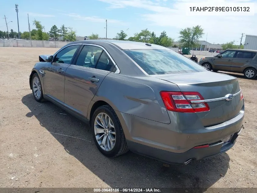 1FAHP2F89EG105132 2014 Ford Taurus Limited