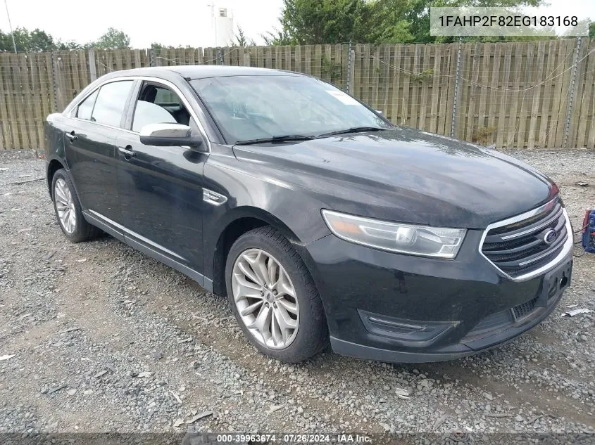 1FAHP2F82EG183168 2014 Ford Taurus Limited