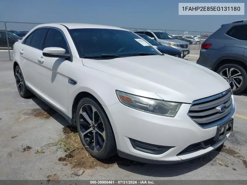 2014 Ford Taurus Sel VIN: 1FAHP2E85EG131180 Lot: 39988461