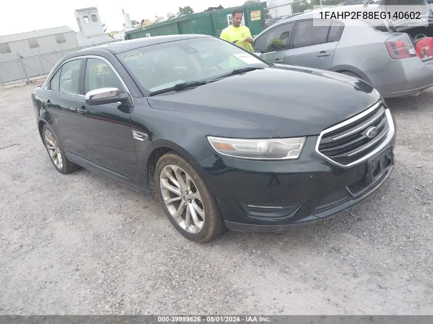 1FAHP2F88EG140602 2014 Ford Taurus Limited