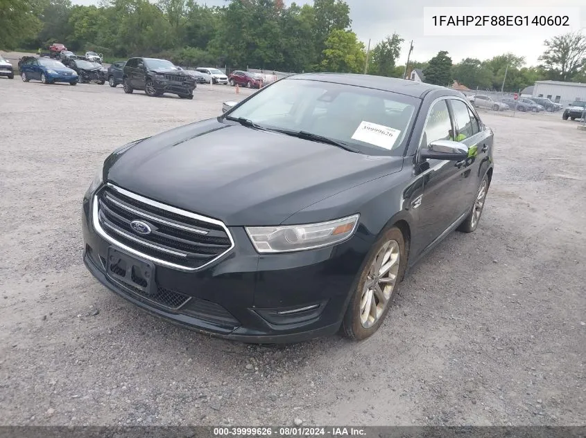 1FAHP2F88EG140602 2014 Ford Taurus Limited