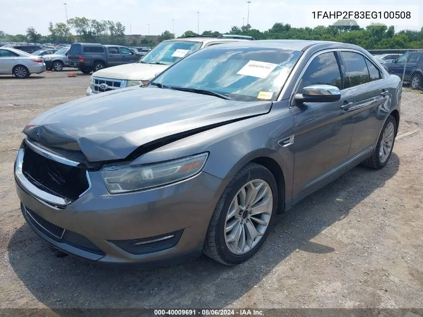 1FAHP2F83EG100508 2014 Ford Taurus Limited