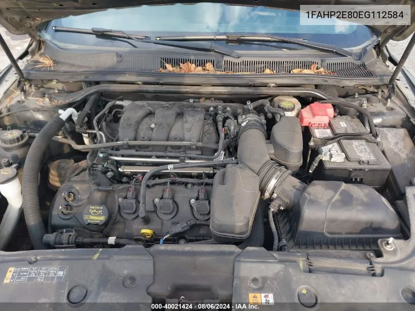 1FAHP2E80EG112584 2014 Ford Taurus Sel