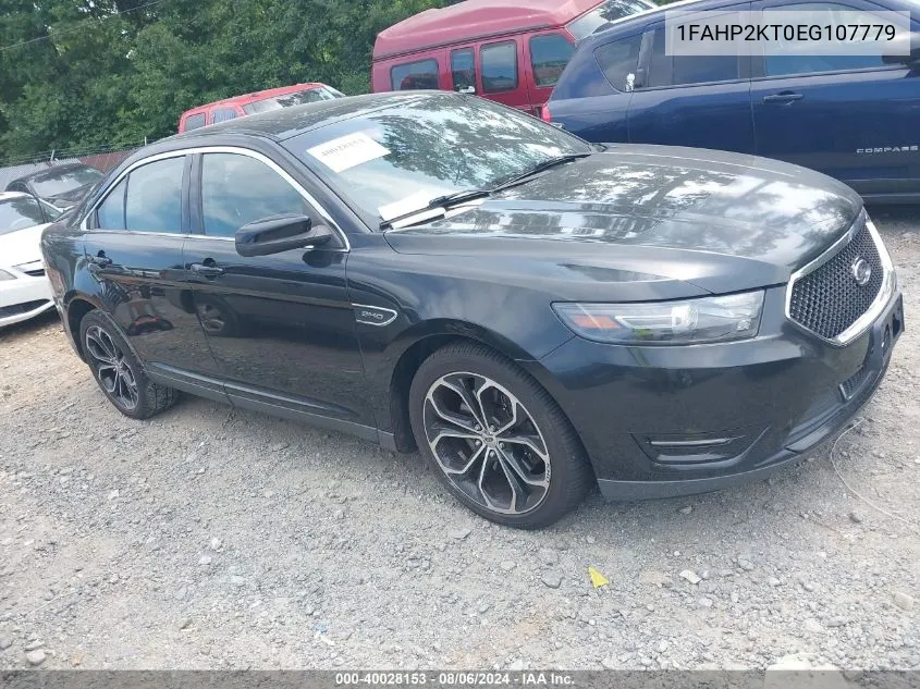 1FAHP2KT0EG107779 2014 Ford Taurus Sho