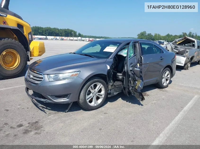 1FAHP2H80EG128960 2014 Ford Taurus Sel