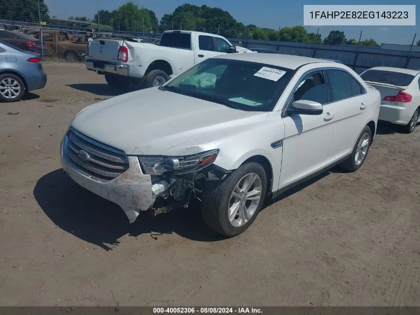 1FAHP2E82EG143223 2014 Ford Taurus Sel