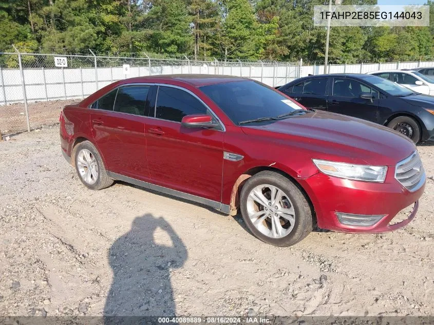 2014 Ford Taurus Sel VIN: 1FAHP2E85EG144043 Lot: 40089889