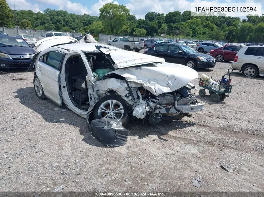 2014 Ford Taurus Sel VIN: 1FAHP2E80EG162594 Lot: 40096536